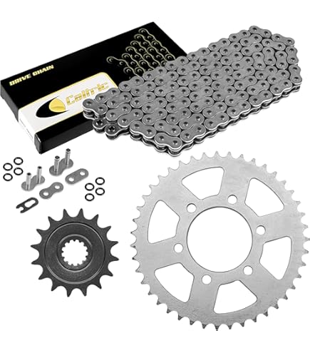 ザイグルグリル Amazon.com: Caltric Green O-Ring Drive Chain & Sprockets Kit